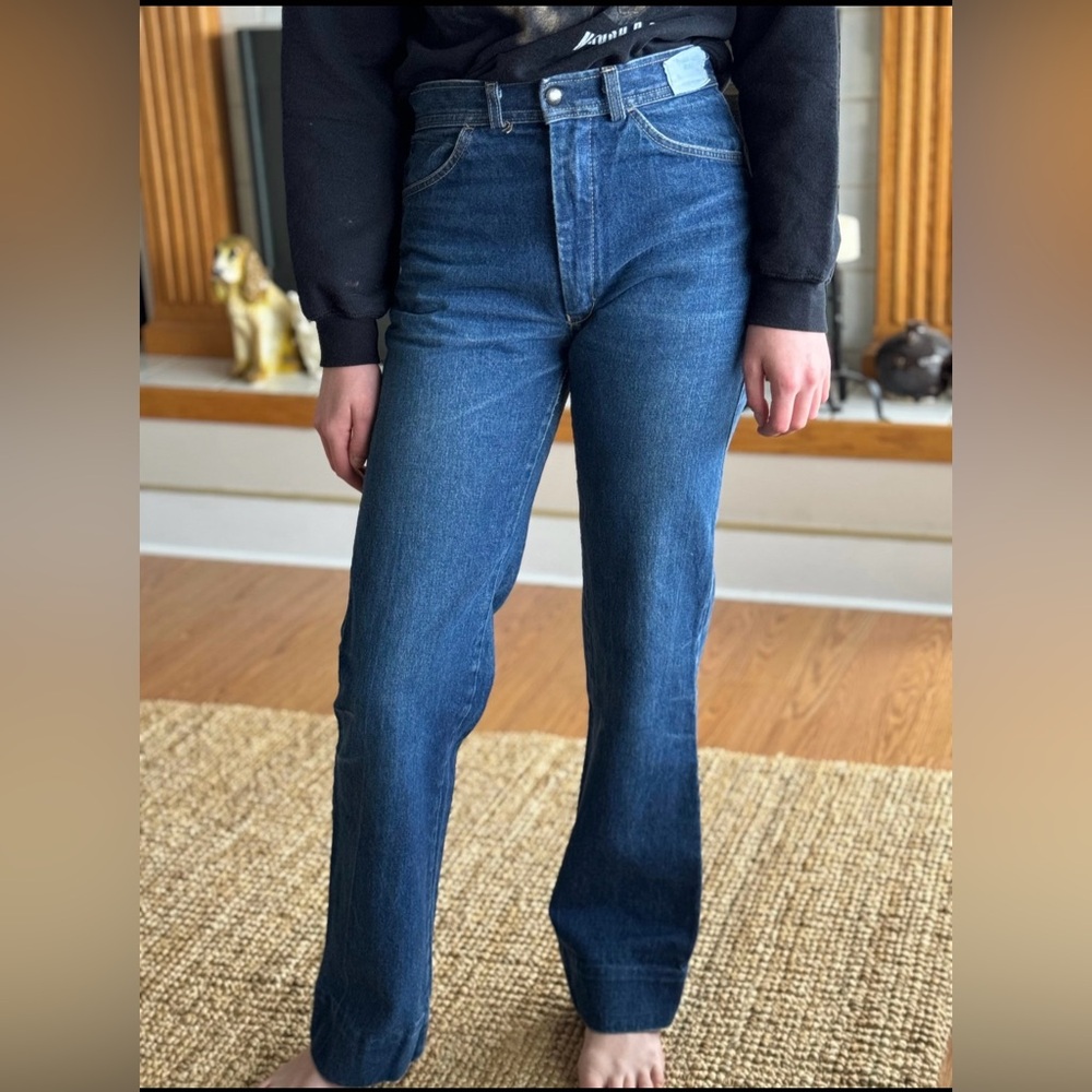 70s Vintage Jeans By Dungaree Size 6